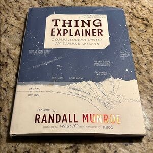 Thing Explainer by Randall Munroe - Blue & Cream Cover